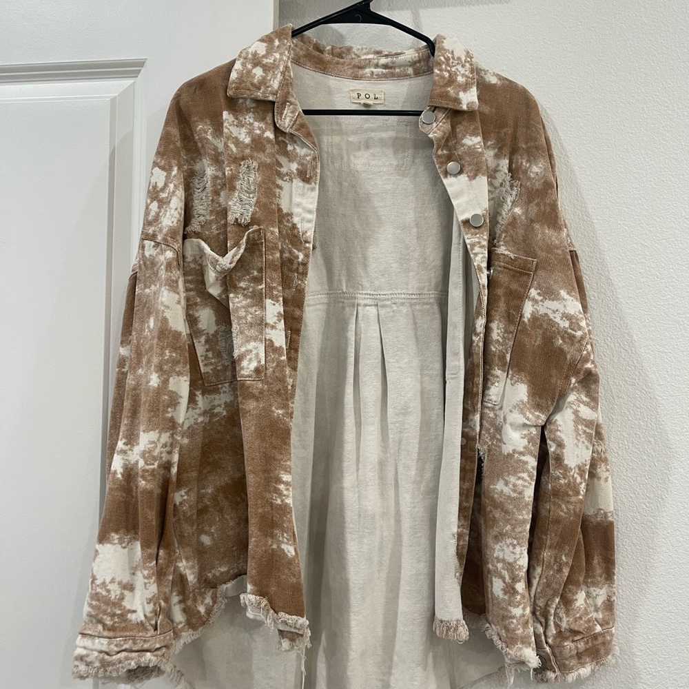 Rugged Cowprint Jacket